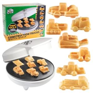 Mini Construction Truck Waffle Maker for Kids