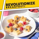 Mini Construction Truck Waffle Maker for Kids