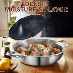 11-Inch Moroccan Clay Tagine Pot with Lid