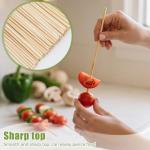 200PCS 12-Inch Bamboo Skewers for BBQ and More