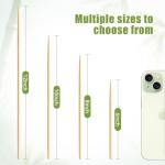 200PCS 12-Inch Bamboo Skewers for BBQ and More