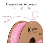 Pink PLA 3D Printer Filament 1.75mm 1KG