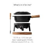 BOSKA Electric Fondue Set for Cheese and Chocolate