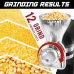 Metal Grain Mill Attachment for KitchenAid Mixer