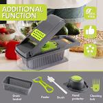12-in-1 Vegetable Chopper and Mandoline Slicer