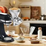 Metal Grain Mill Attachment for KitchenAid Mixer