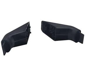 2-Pack Black Oven Handle End Caps for GE