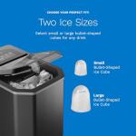 hOmeLabs Portable Ice Maker – 9 Cubes in 6 Minutes