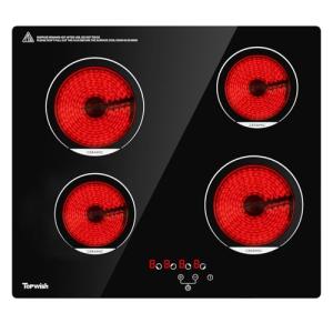TOPWISH 24 Inch 4-Burner Electric Cooktop