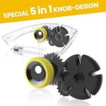 FoodVille 5-in-1 Knife Sharpener with 5 Stages