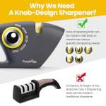 FoodVille 5-in-1 Knife Sharpener with 5 Stages
