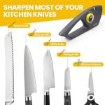 FoodVille 5-in-1 Knife Sharpener with 5 Stages
