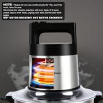 Vayepro 24-Cup Electric Mixer with Stainless Steel Bowl