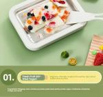 At-Home Rolled Ice Cream Maker Kit