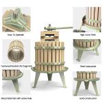 EJWOX Manual 3.2 Gallon Fruit and Wine Press