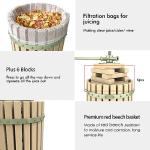 EJWOX Manual 3.2 Gallon Fruit and Wine Press