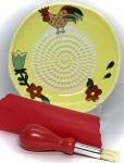 BonCera Ceramic Garlic Grater Set with Accessories