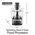 Hamilton Beach Professional Food Processor and Spiralizer