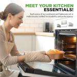 Nutrichef 20-Piece Non-Stick Cookware and Bakeware Set