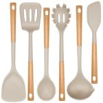 6-Piece Non-Stick Silicone Kitchen Utensils Set