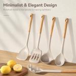 6-Piece Non-Stick Silicone Kitchen Utensils Set