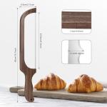 Mecyfaty Sourdough Bread Knife with Measuring Scale