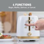 West Bend 4-Slice Toaster with Adjustable Browning