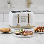 West Bend 4-Slice Toaster with Adjustable Browning
