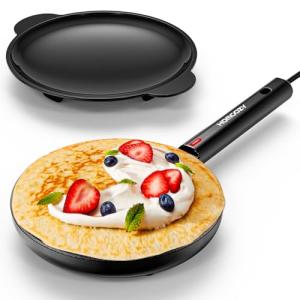 Homecozy Electric Crepe Maker with Non-Stick Pan