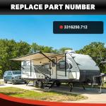 USTAR RV Single Zone Wall Thermostat for Dometic