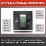 USTAR RV Single Zone Wall Thermostat for Dometic