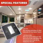 USTAR RV Single Zone Wall Thermostat for Dometic