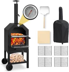 Clickoods Outdoor Wood Fired Pizza Oven Set