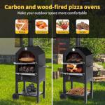 Clickoods Outdoor Wood Fired Pizza Oven Set