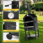 Clickoods Outdoor Wood Fired Pizza Oven Set