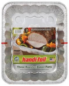 Handi Foil Ultra Roaster Baking Pans, 3 Pack