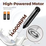 Handheld Electric Milk Frother with Stand
