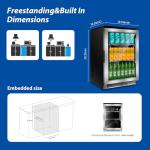 Advanics 20" Under Counter Beverage Cooler