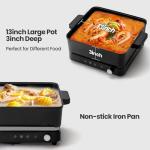 Olayks 1500W Portable Induction Cooktop with Accessories