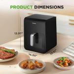 NutriChef 6L Electric Air Fryer & Steamer