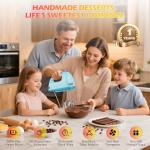 WADODO 7-Speed Hand Mixer for Baking and Dough
