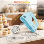 WADODO 7-Speed Hand Mixer for Baking and Dough