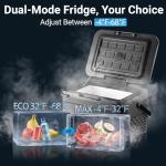 Erivess 12V Portable Refrigerator for Camping & Travel