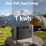 Erivess 12V Portable Refrigerator for Camping & Travel
