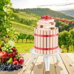 VEVOR Heavy Duty Fruit Wine Press 3.2 Gallon