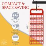 Kids Safe Dual-Sided Kitchen Cheese Grater - Red