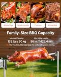 VEVOR Electric Rotisserie Grill Kit for BBQ Parties