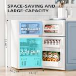 Antarctic Star 3.2 Cu.Ft Compact Mini Refrigerator
