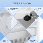 Antarctic Star 3.2 Cu.Ft Compact Mini Refrigerator