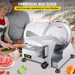 VBENLEM 12-Inch Electric Meat Slicer with Adjustable Thickness